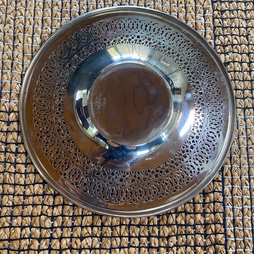 Royal Rochester Silver Tray 3498 - Picture 5 of 6